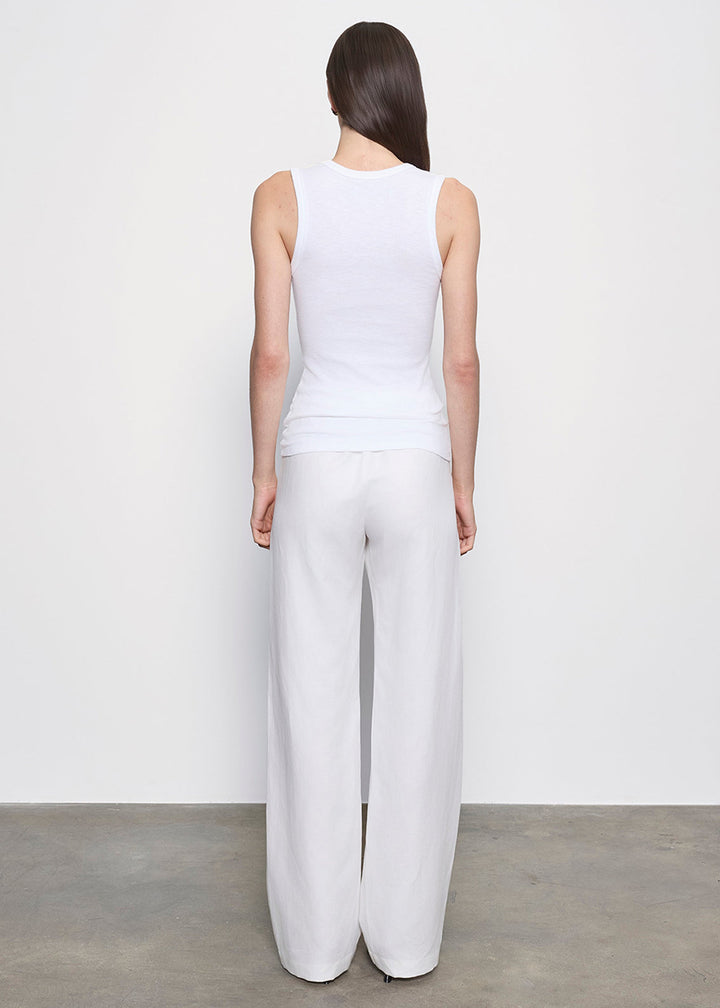 ENZA COSTA - Twill Everywhere Pant in Off White Pants