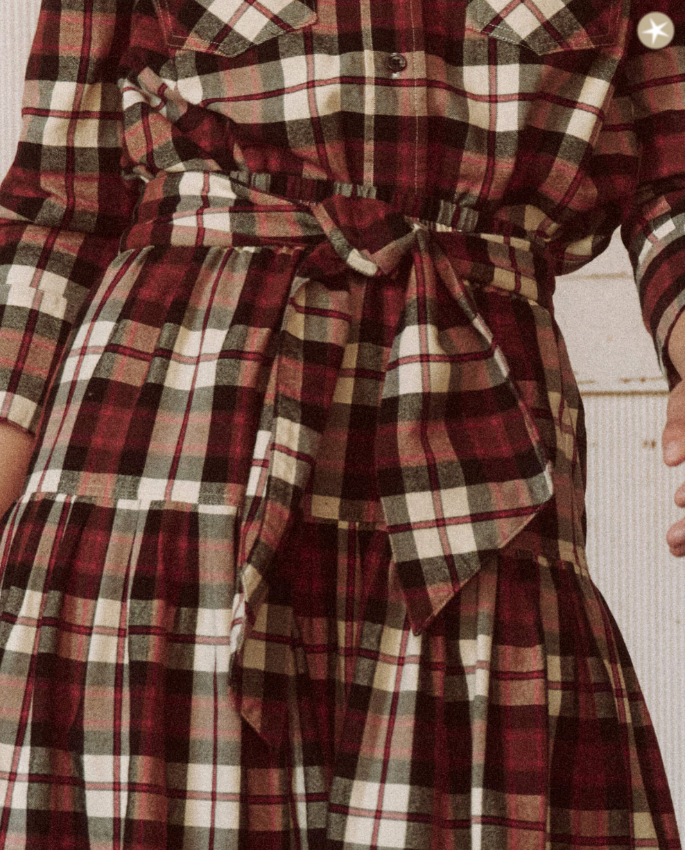 The Great - The Highland Skirt in Mill Plaid