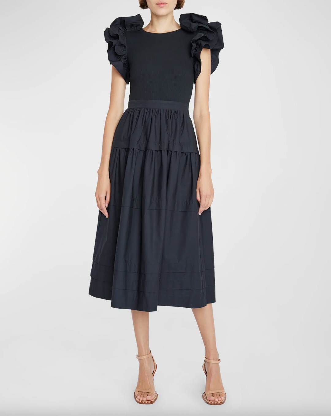 Ulla Johnson Francine Dress in Noir