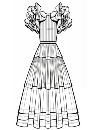 Ulla Johnson Francine Dress in Noir