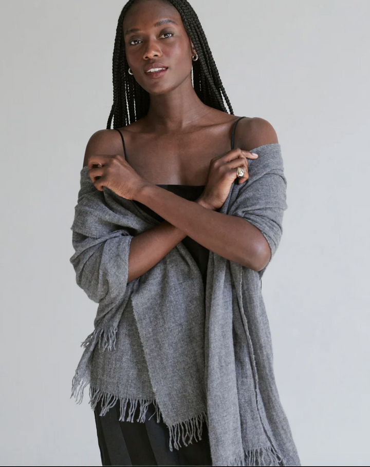 Jenni Kayne - Cashmere Shawl in Thunder