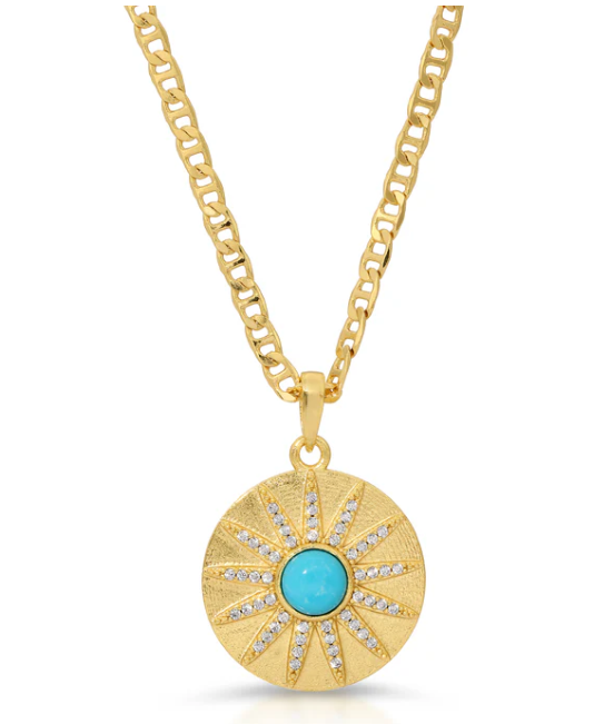 Joy Dravecky Stargazer Necklace in Turquoise