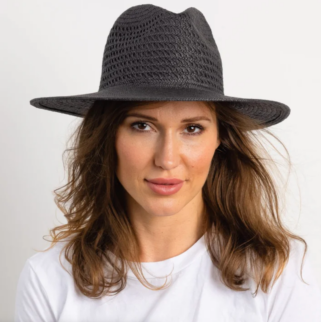 Hat Attack - Luxe Vented Packable in Black