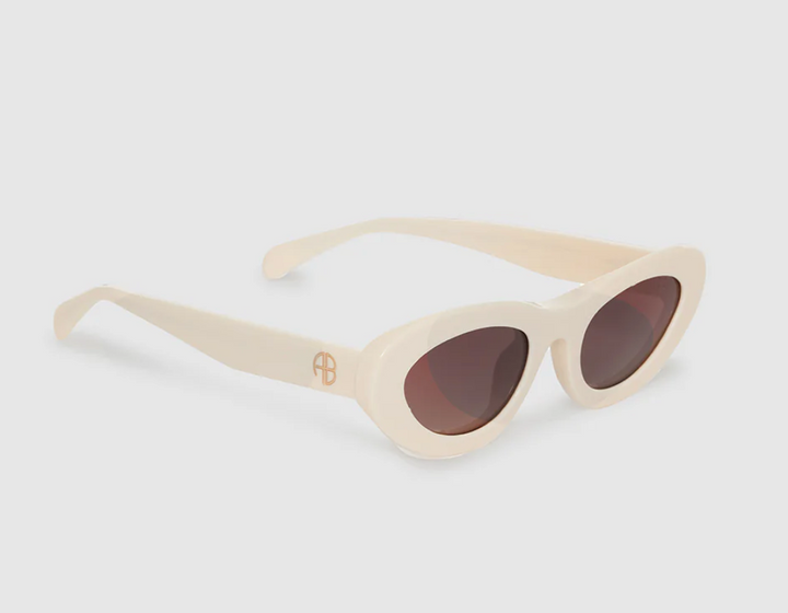 Anine Bing - Roma Sunglasses in Ivory