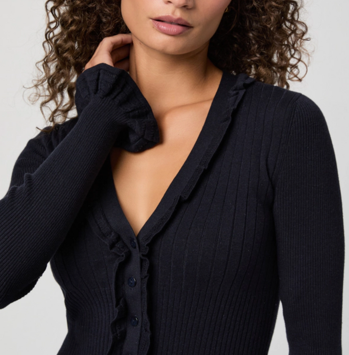 PAIGE - Demetra Cardigan in Deep Navy Cardigans