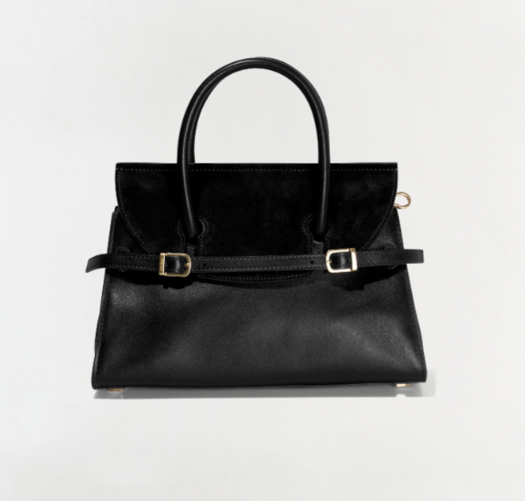 Simkhai - River Small Suede Tote in Black