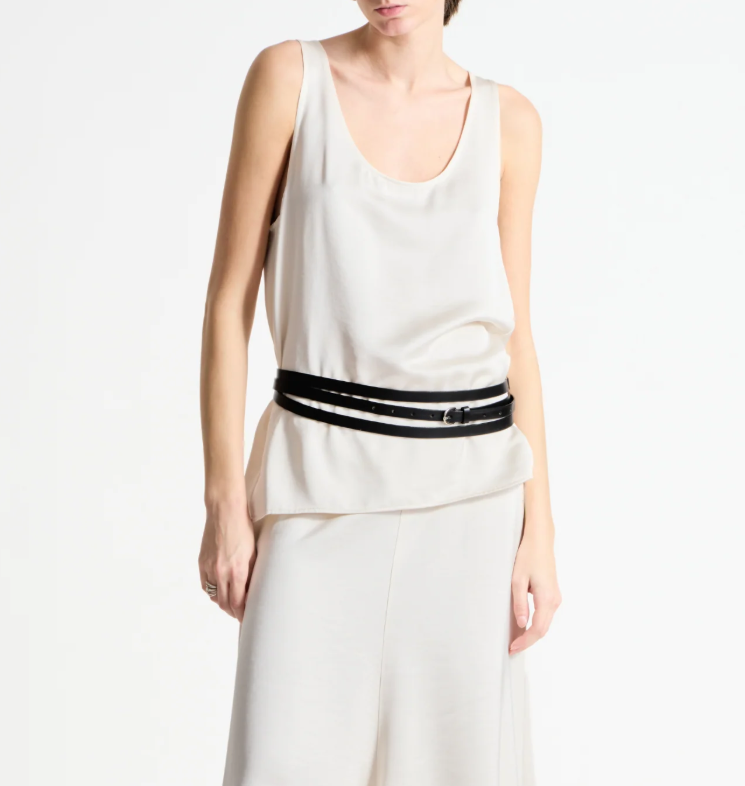 Saint Art New York - Isola Scoopneck Tank in Ivory TANK