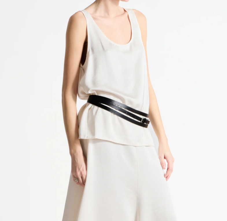 Saint Art New York - Isola Scoopneck Tank in Ivory TANK