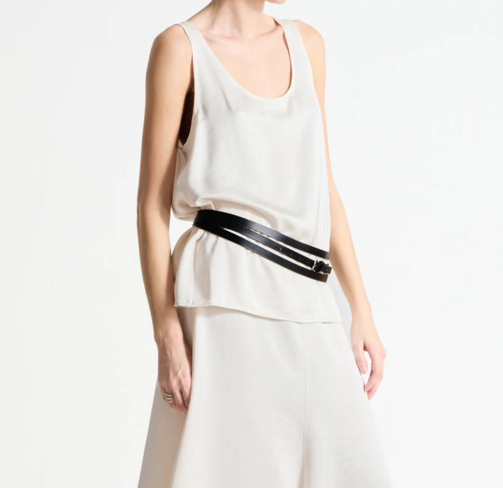 Saint Art New York - Isola Scoopneck Tank in Ivory TANK