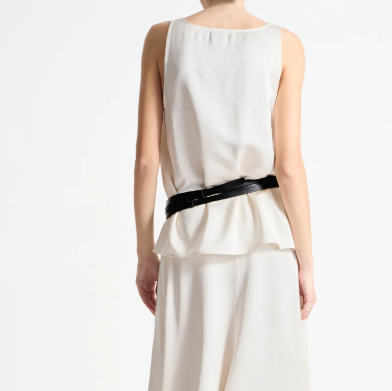 Saint Art New York - Isola Scoopneck Tank in Ivory TANK