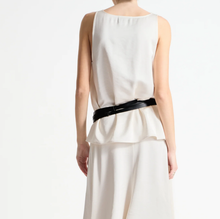 Saint Art New York - Isola Scoopneck Tank in Ivory TANK