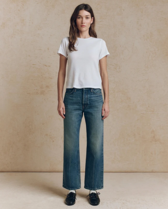 THE GREAT - The Wayne Jean in Fairfield Wash Jeans