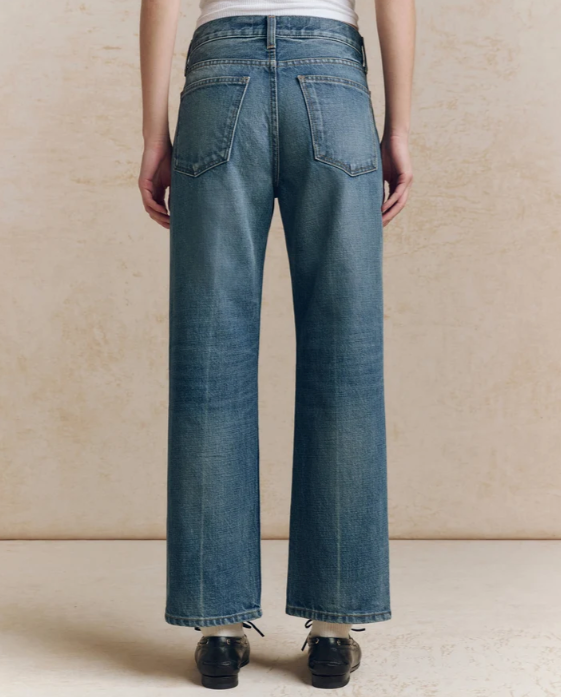 THE GREAT - The Wayne Jean in Fairfield Wash Jeans