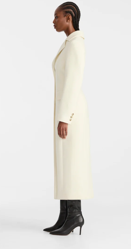MACKAGE - Corazon Wool Coat in Cream Coats & Jackets