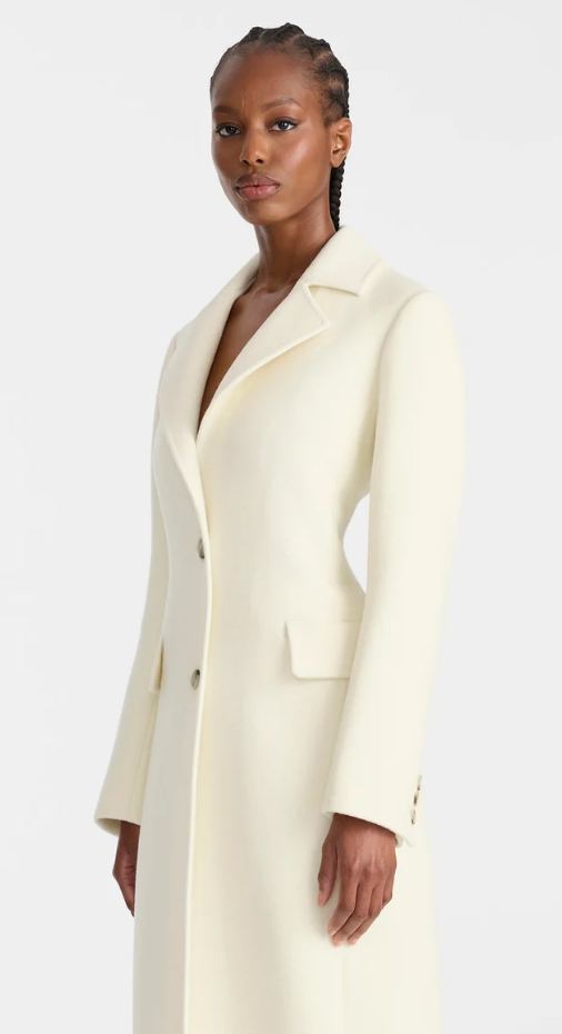 MACKAGE - Corazon Wool Coat in Cream Coats & Jackets