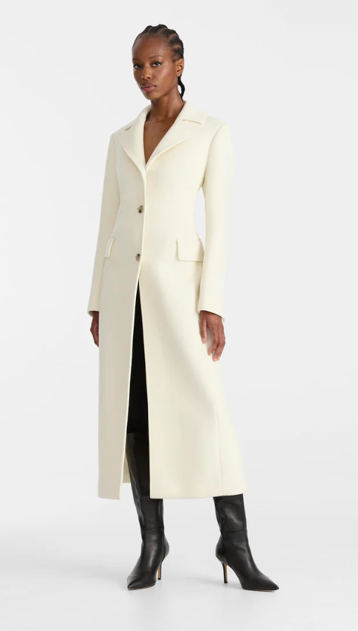 MACKAGE - Corazon Wool Coat in Cream Coats & Jackets