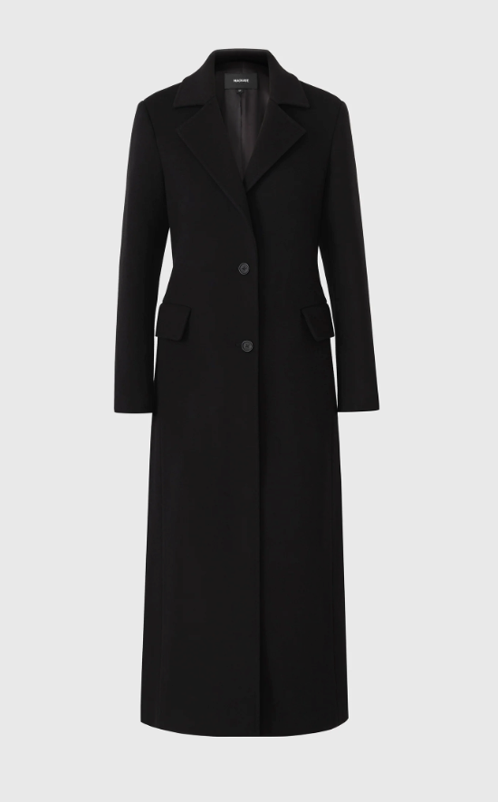 MACKAGE - Corazon Wool Coat in Black Coats & Jackets