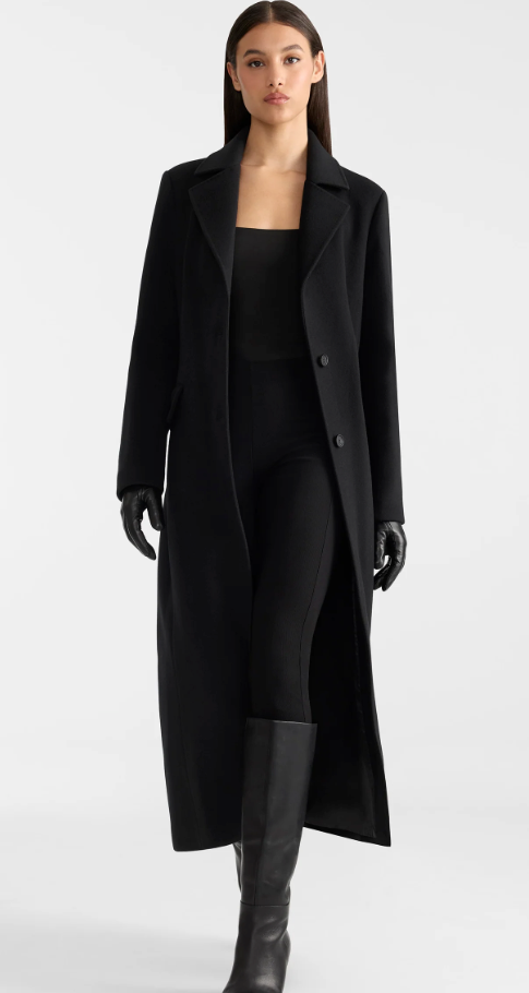 MACKAGE - Corazon Wool Coat in Black Coats & Jackets