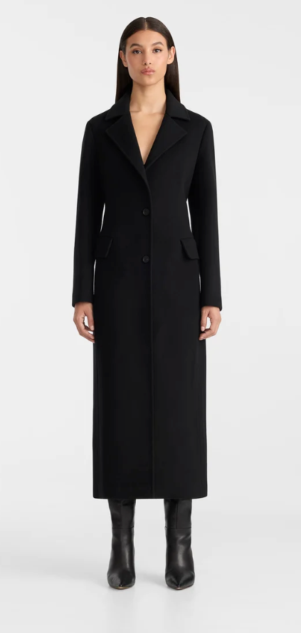 MACKAGE - Corazon Wool Coat in Black Coats & Jackets