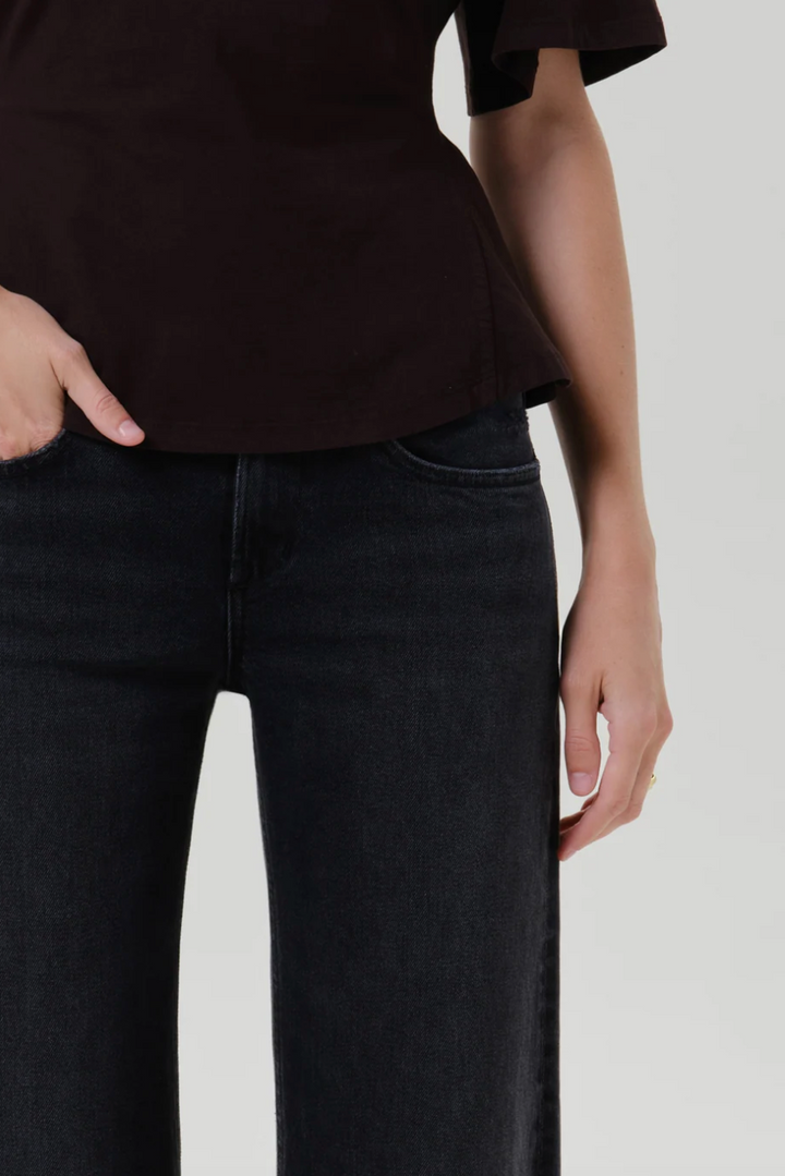 CITIZENS OF HUMANITY - Nora Trouser in Cateye Washed Black Jeans