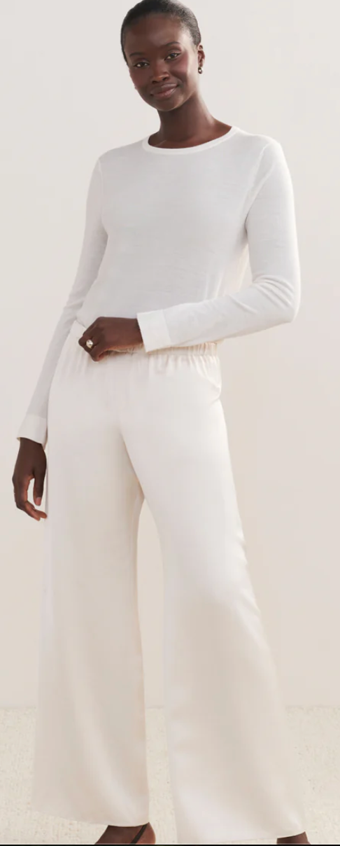 Jenni Kayne - Demi Pant in Ivory