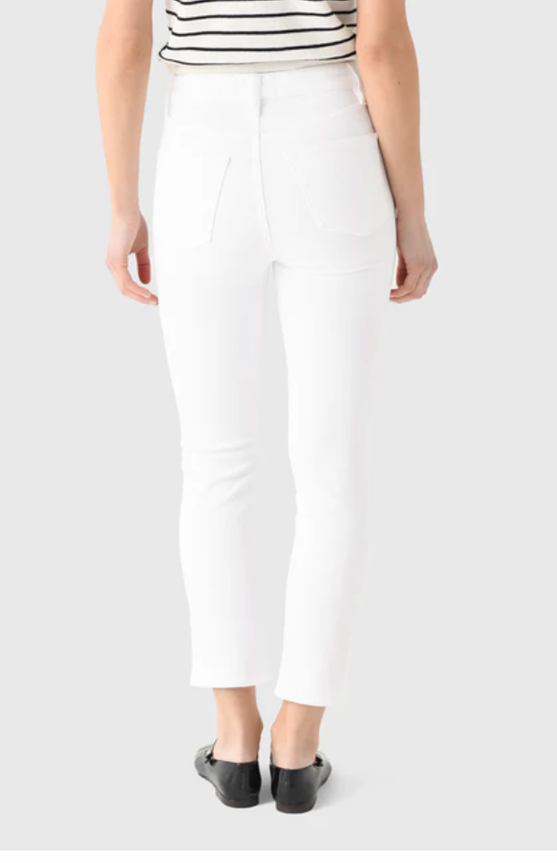 Frame - The Pencil Crop in White