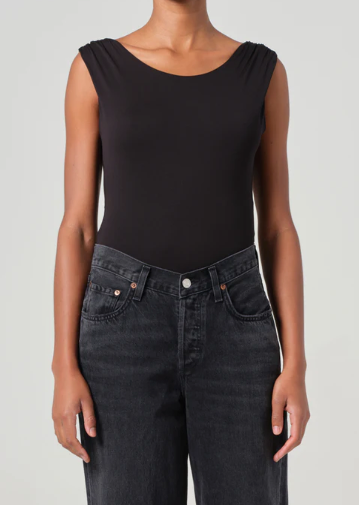 AGOLDE - Ara Bodysuit in Black