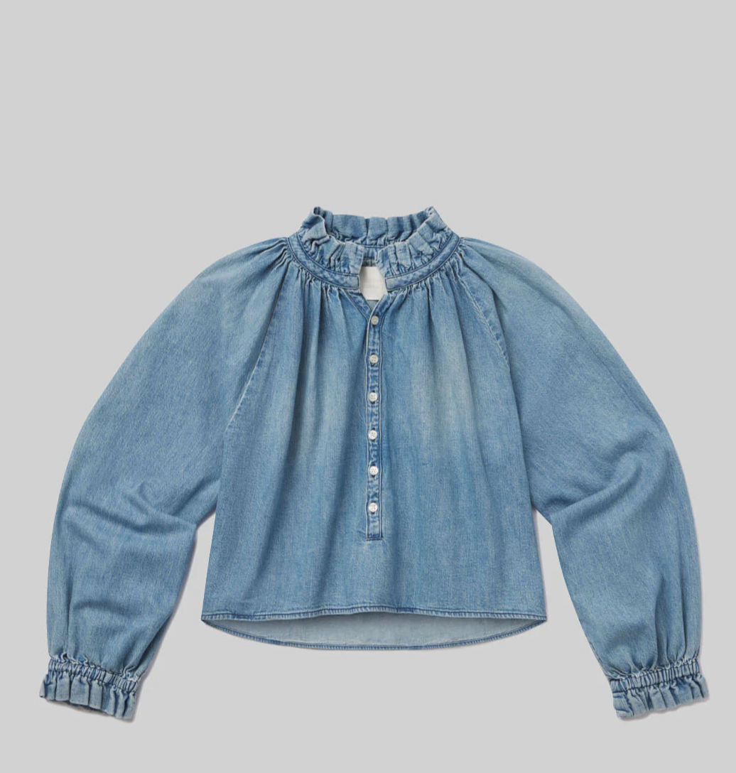 Citizens of Humanity - Iris Ruffled Top in Rowan