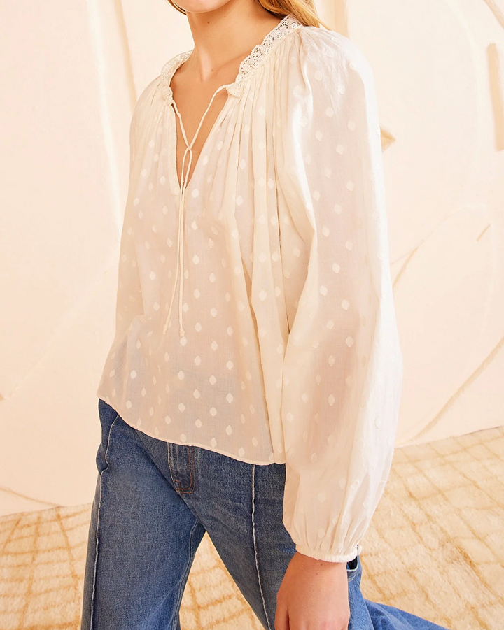 Ulla Johnson - Ada Blouse in Pristine