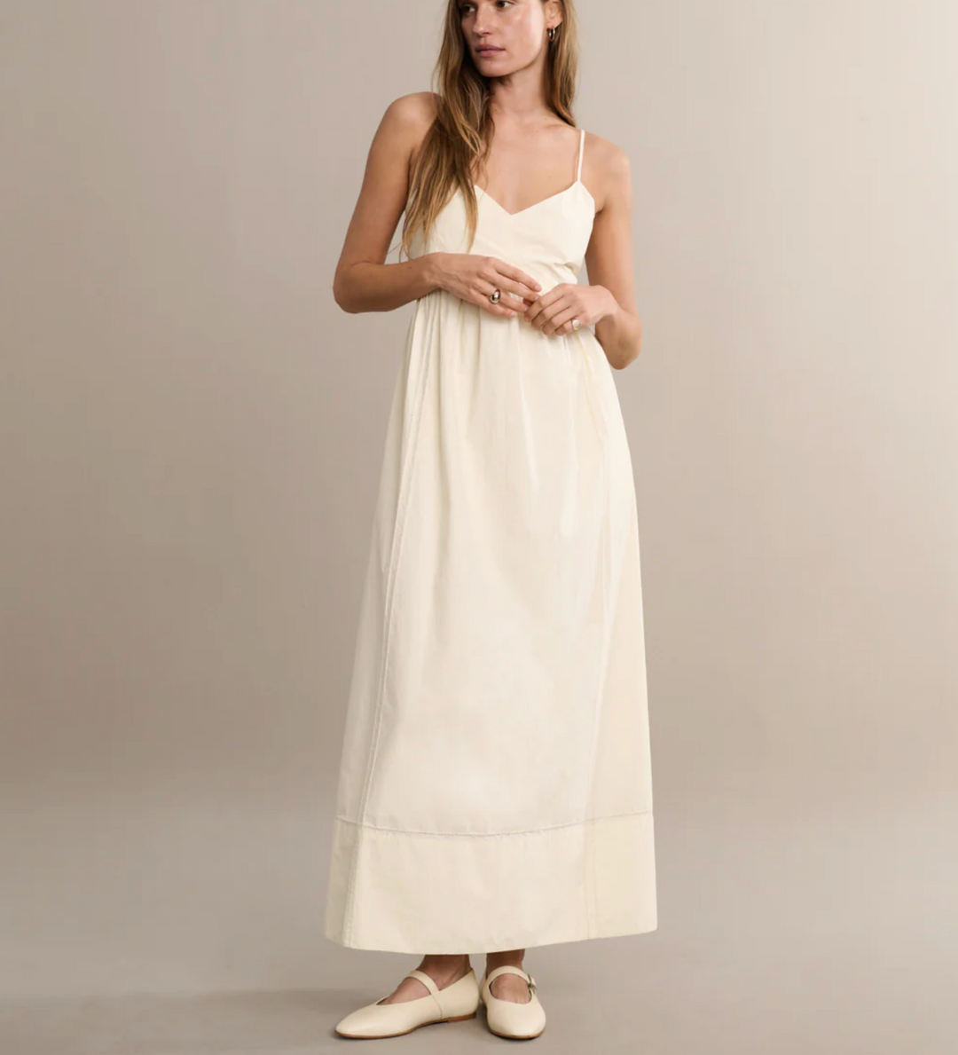 Jenni Kayne - Peninsula Dress in Warm Ivory