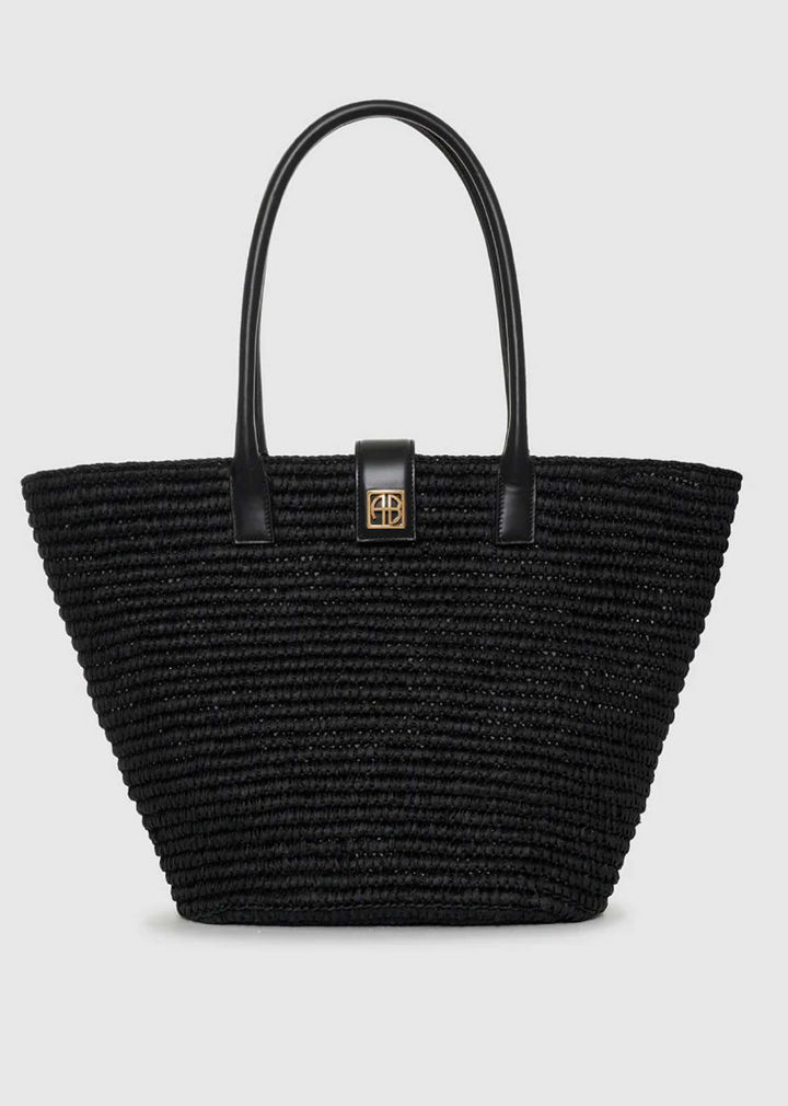 Anine Bing - Lou Tote Monogram Black