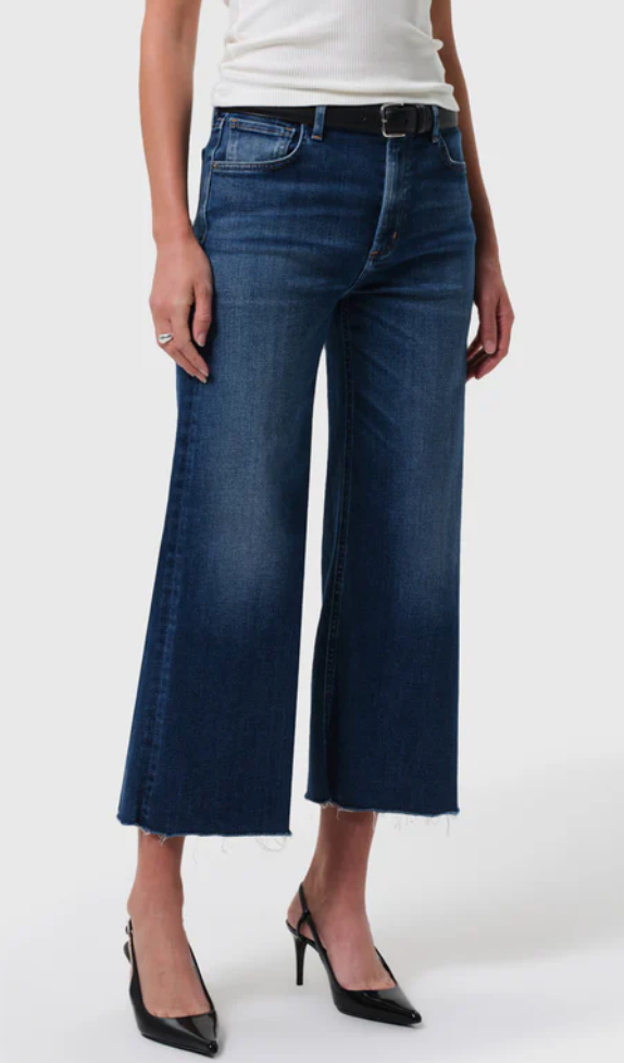 Citizens of Humanity - Lyra Wide Leg Crop in Augusta