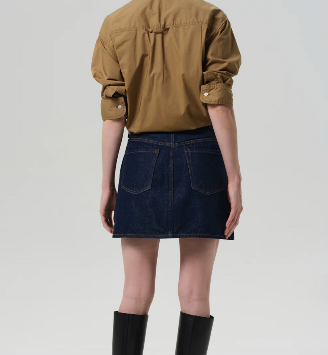 Citizens of Humanity - Curved Pocket Mini Skirt in Amherst