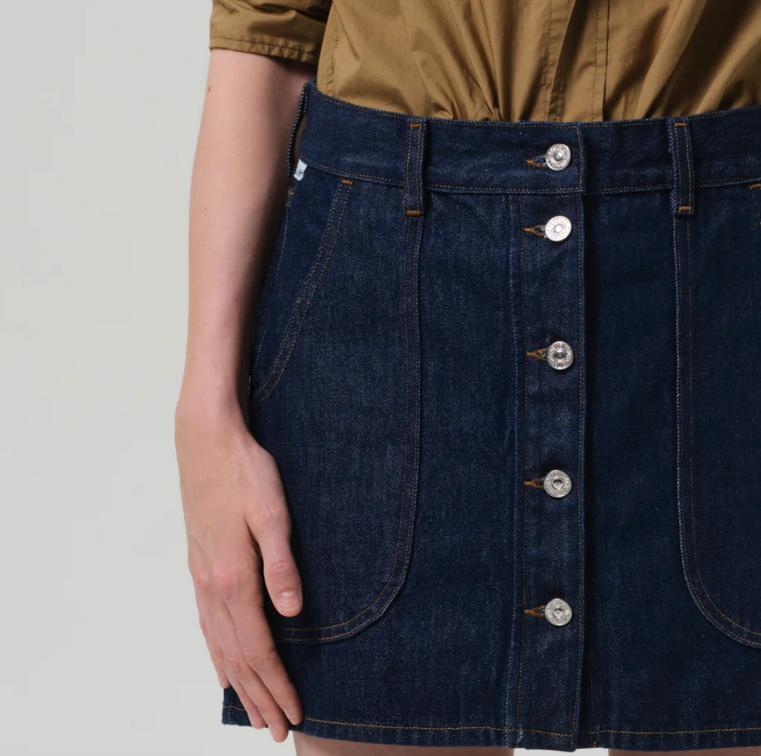 Citizens of Humanity - Curved Pocket Mini Skirt in Amherst