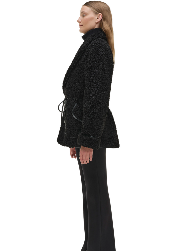 Simkhai - Kimia Tie Waist Jacket on Black