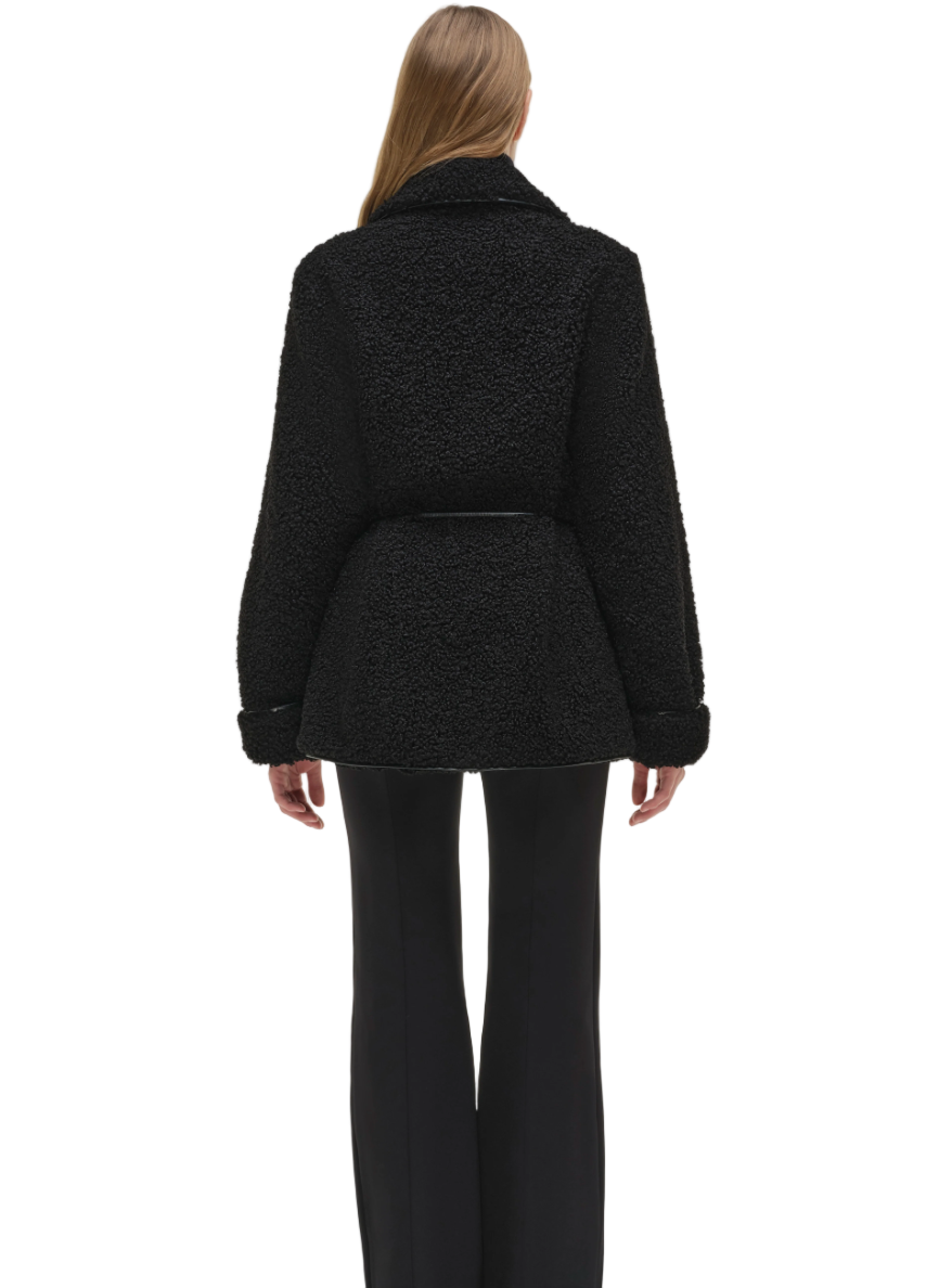 Simkhai - Kimia Tie Waist Jacket on Black
