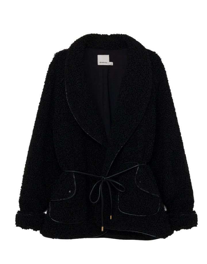 Simkhai - Kimia Tie Waist Jacket on Black