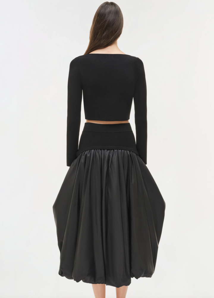 Simkhai - Corinn Midi Skirt in Black