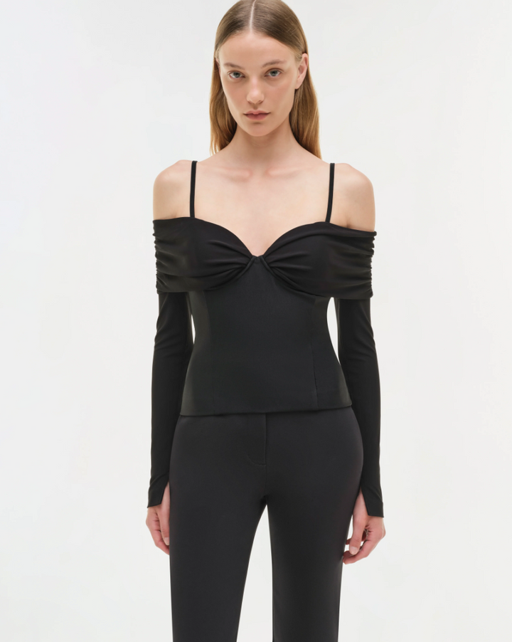 Simkhai - Hazel Top in Black