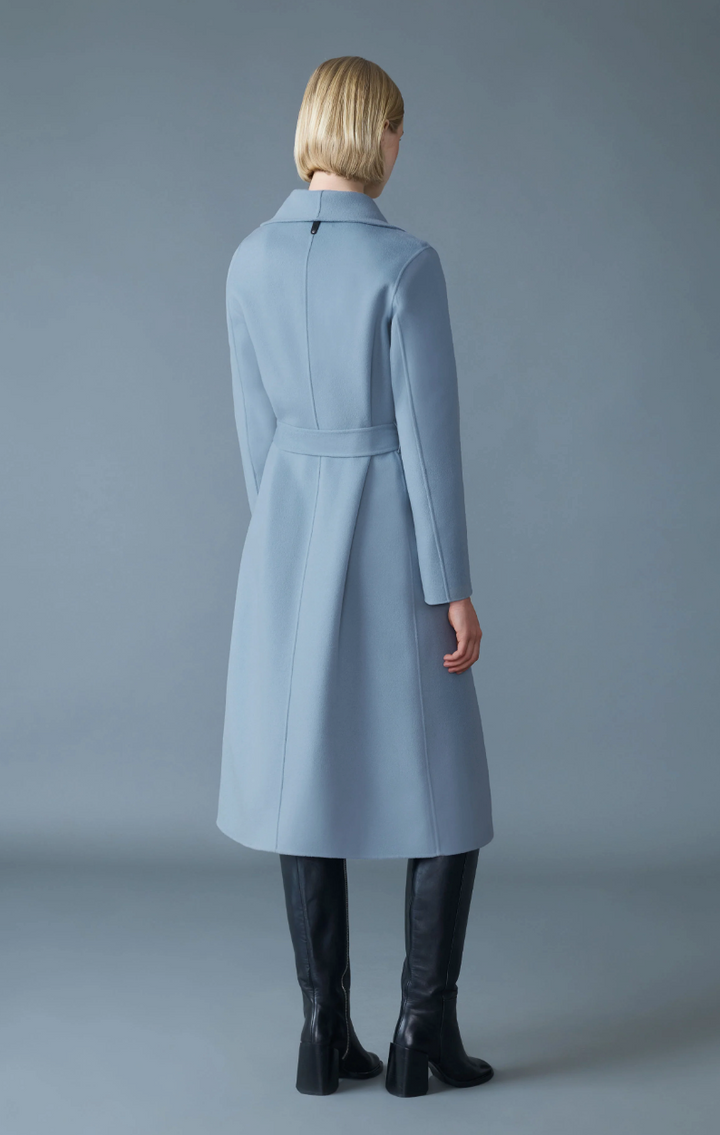 Mackage - Mai-CN Wool Coat in Fog Blue