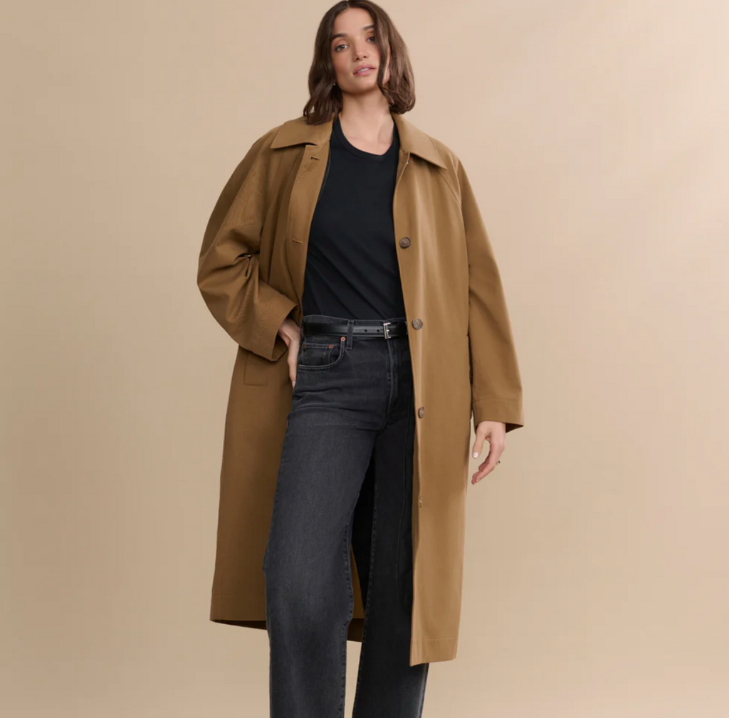 Jenni Kayne - McCall Trench Coat in British Khaki – Blond Genius