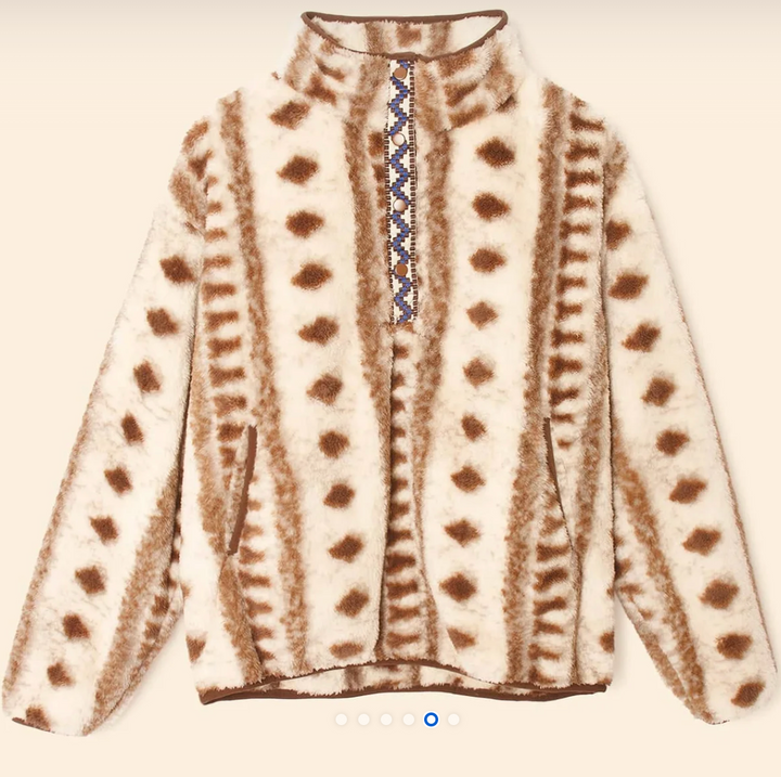 Xirena - Ridge Pullover in Diamond Tribe Coats & Jackets