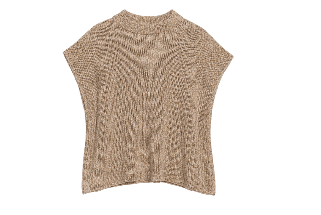 Frank & Eileen - Montecito Vest in Dune