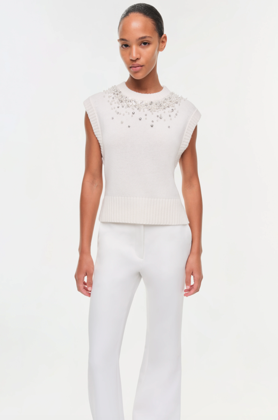 Simkhai - Candra Vest in Ivory