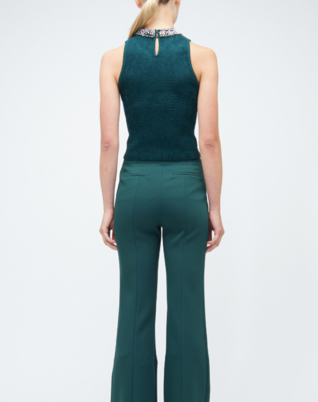 Simkhai - Rema Halter Top in Emerald