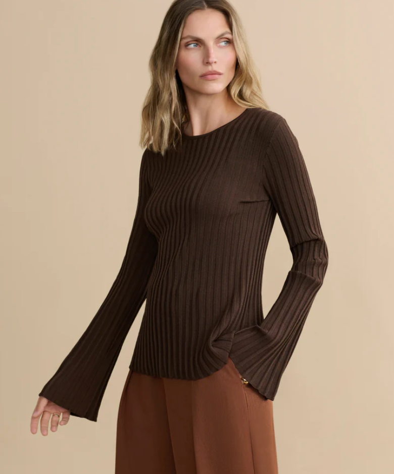 Jenni Kayne - Dara Top in Chocolate