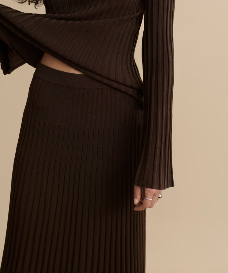 Jenni Kayne - Penelope Skirt in Chocolate