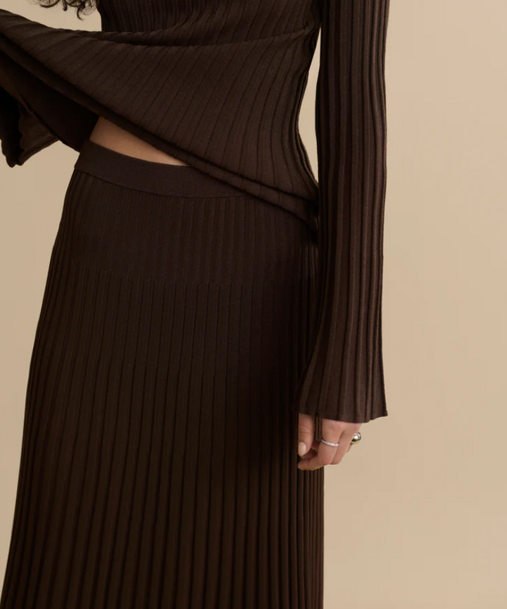 Jenni Kayne - Penelope Skirt in Chocolate