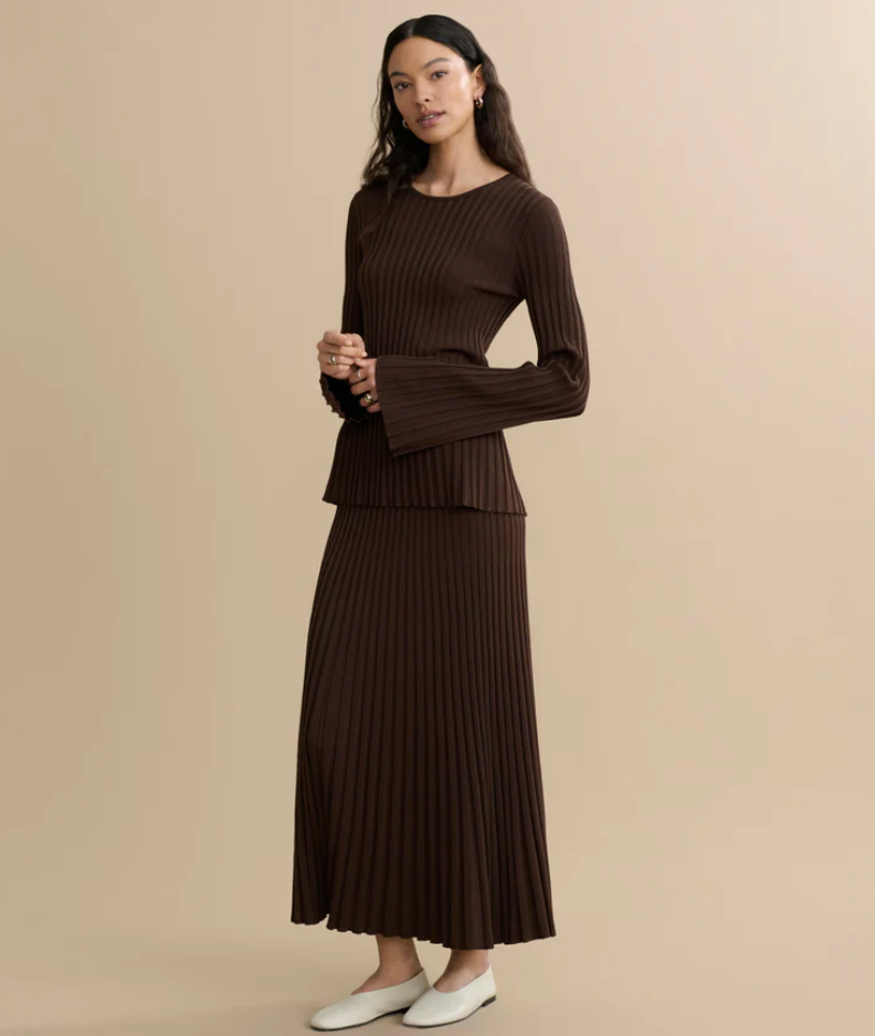 Jenni Kayne - Penelope Skirt in Chocolate