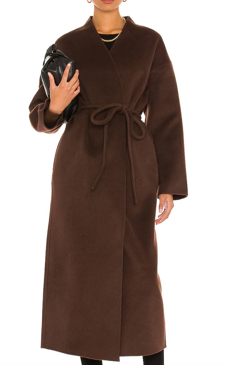 Anine Bing - Hunter Coat in Deep Brown